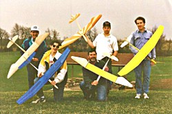 Ray's Great Lake Soaring League Pilots Lining Up