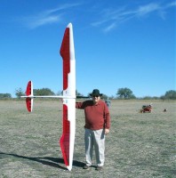 Joe Welch and his Sky Bird