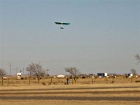 Sky Bird on launch in Clovis